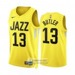 Camiseta Utah Jazz Jared Butler NO 13 Icon 2022-23 Amarillo