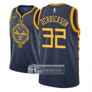 Camiseta Warriors Marcus Derrickson Ciudad 2018-19 Azul