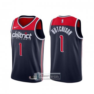 Camiseta Washington Wizards Chandler Hutchison Association 2020-21 Azul