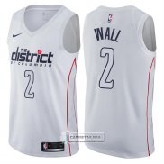 Camiseta Wizards John Wall Ciudad Blanco