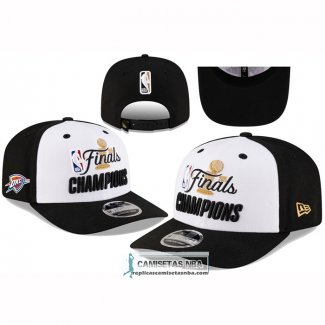 Gorra Oklahoma City Thunder Adjustable 2025 NBA Finals Champions 9FIFTY Blanco