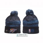 Gorro Beanie Oklahoma City Thunder Azul Negro