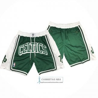 Pantalone Boston Celtics Ciudad Just Don Verde