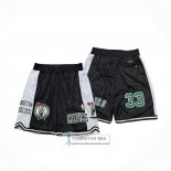 Pantalone Boston Celtics Just Don Ciudad 2025 Negro
