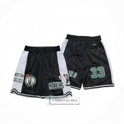 Pantalone Boston Celtics Just Don Ciudad 2025 Negro