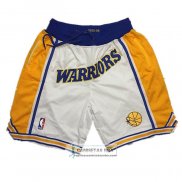 Pantalone Golden State Warriors Blanco