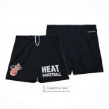 Pantalone Miami Heat Mitchell & Ness Hardwood Classics Negro