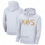 Sudaderas con Capucha Dallas Mavericks Ciudad Edition Blanco