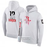 Sudaderas con Capucha Houston Rockets James Harden Blanco