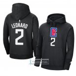 Sudaderas con Capucha Los Angeles Clippers Kawhi Leonard Negro