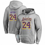 Sudaderas con Capucha Los Angeles Lakers Kobe Bayant Gris2