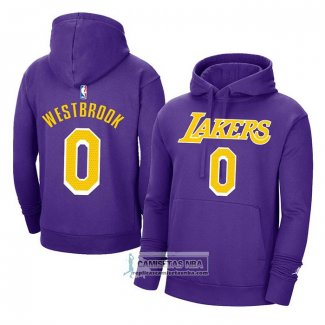 Sudaderas con Capucha Los Angeles Lakers Russell Westbrook Violeta