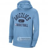 Sudaderas con Capucha Memphis Grizzlies Performance Practice 2021-22 Azul