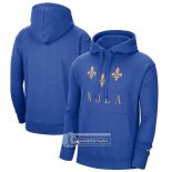 Sudaderas con Capucha New Orleans Pelicans Ciudad 2020-21 Azul