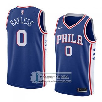 Camiseta 76ers Jerryd Bayless Icon 2018 Azul