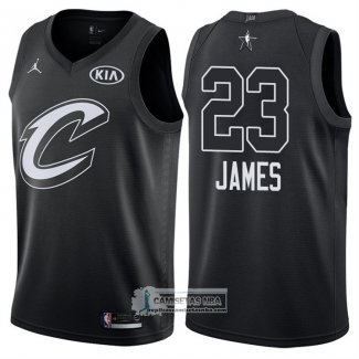 Camiseta All Star 2018 Cavaliers Lebron James Negro