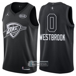 Camiseta All Star 2018 Thunder Russell Westbrook Negro