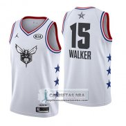 Camiseta All Star 2019 Charlotte Hornets Kemba Walker Blanco