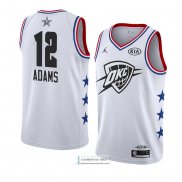 Camiseta All Star 2019 Oklahoma City Thunder Steven Adams Blanco