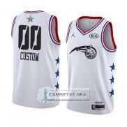 Camiseta All Star 2019 Orlando Magic Personalizada Blanco