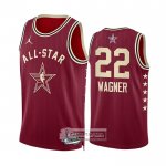 Camiseta All Star 2024 Orlando Magic Franz Wagner NO 22 Rojo