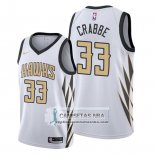 Camiseta Atlanta Hawks Allen Crabbe Ciudad Blanco