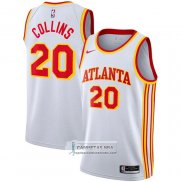 Camiseta Atlanta Hawks John Collins Association 2020-21 Blanco