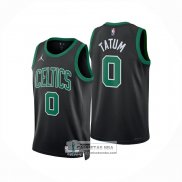 Camiseta Boston Celtics Jayson Tatum NO 0 Statement 2025-26 Negro