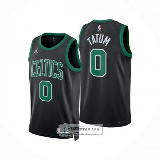Camiseta Boston Celtics Jayson Tatum NO 0 Statement 2025-26 Negro