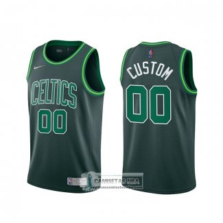 Camiseta Boston Celtics Personalizada Earned 2020-21 Verde