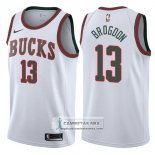 Camiseta Bucks Malcolm Brogdon Return To Mecca Classic 2017-18 B