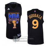 Camiseta Campeon Final Warriors Iguodala 2015 Negro