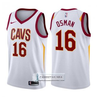 Camiseta Cavaliers Cedi Osman Association 2017-18 Blanco