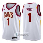 Camiseta Cavaliers Derrick Rose Swingman Association 2017-18 Bla