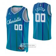 Camiseta Charlotte Hornets Personalizada Ciudad 2021-22 Verde