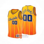 Camiseta Charlotte Hornets Personalizada Ciudad 2025-26 Naranja