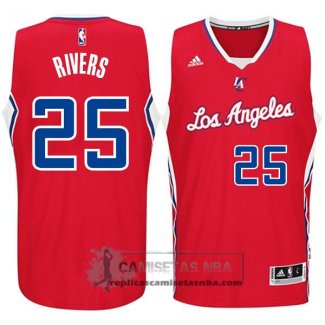 Camiseta Clippers Rivers Rojo