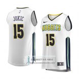 Camiseta Denver Nuggets Nikola Jokic Association 2017-18 Blanco