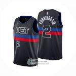 Camiseta Detroit Pistons Cade Cunningham NO 2 Statement 2024-25 Azul