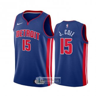 Camiseta Detroit Pistons J. Cole Icon Azul