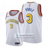 Camiseta Golden State Warriors Jordan Poole Classic Edition Blanco