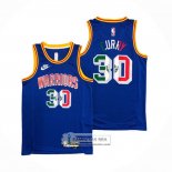 Camiseta Golden State Warriors Stephen Curry NO 30 Classic Royal Special Mexico Edition Azul