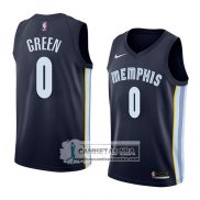 Camiseta Grizzlies Jamychal Green Icon 2018 Azul