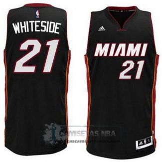 Camiseta Heats Whiteside Negro