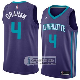 Camiseta Hornets Devonte Graham Statement 2018 Violeta