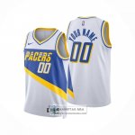 Camiseta Indiana Pacers Personalizada Ciudad 2025-26 Blanco