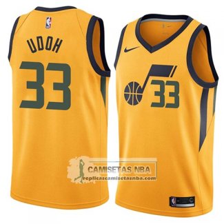 Camiseta Jazz Ekpe Udoh Statement 2018 Amarillo