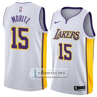 Camiseta Lakers Wagner Moritz Association 2018 Blanco