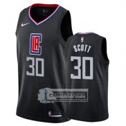 Camiseta Los Angeles Clippers Mike Scott Statement 2019 Negro