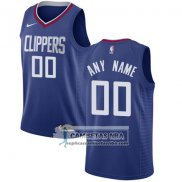 Camiseta Los Angeles Clippers Personalizada 2017-18 Azul